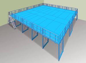 Logi Steelのメザニンラック